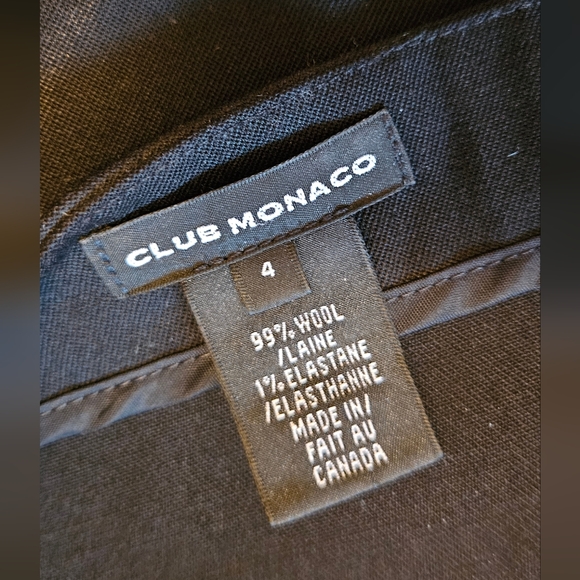 Club Monaco Wool Pencil Skirt - Picture 3 of 7